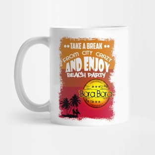 Summer In Bora Bora Mug